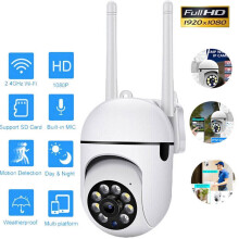 Cámara de seguridad Xhy 2.4G WiFi inalámbrica 1080P HD con visión nocturna y detección inteligente para seguridad del hogar y monitoreo de bebés