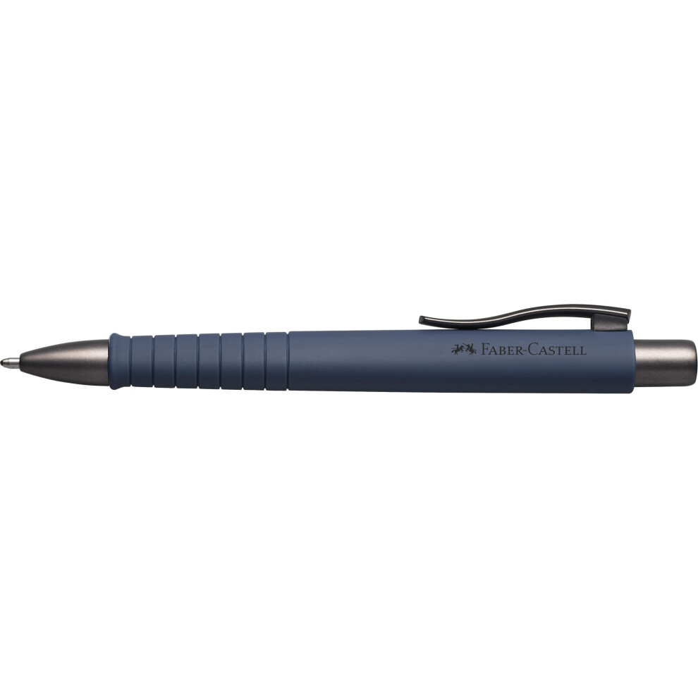Faber-Castell Poly Ball Urban Xb Ballpoint Pen - Navy Blue