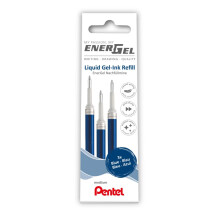 Pentel LR7-3C Refill for EnerGel Pens - Pack of 3, Blue