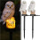 Solar Owl Garden Light – Waterproof Resin Stake, 2 Pack 1