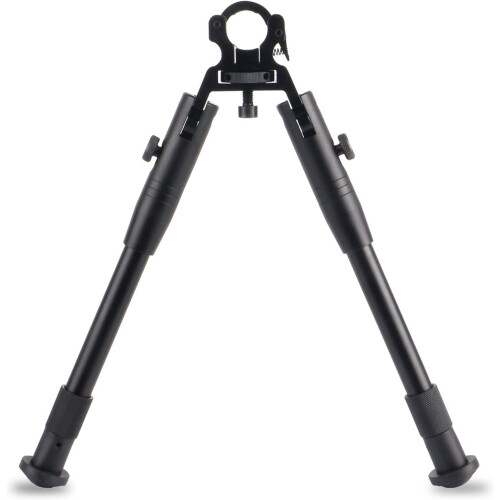 Adjustable 8'' To 10'' Retractable Height Aluminum Bipod Mount