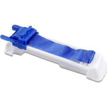 1PC Vegetable Meat Rolling Tool, Multi-Functional Plastic Spring Roll Roller, Sushi & Eggroll Maker, 14.5'', Sky Blue – Compatible with Home Kitchen