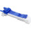 1PC Vegetable Meat Rolling Tool, Multi-Functional Plastic Spring Roll Roller, Sushi & Eggroll Maker, 14.5'', Sky Blue – Compatible with Home Kitchen 1