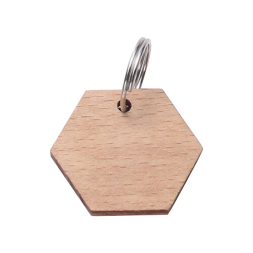 Ατελείωτες ξύλινες ετικέτες σκύλου σε σχήμα κοπής 3x2.55x0.2cm 2