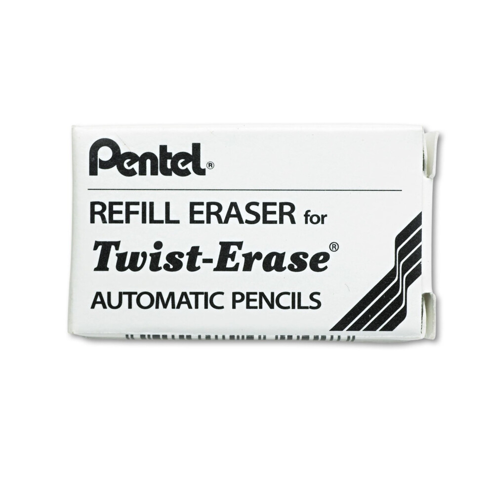 Pentel Eraser Refills For Twist Iii Pencils (E10)