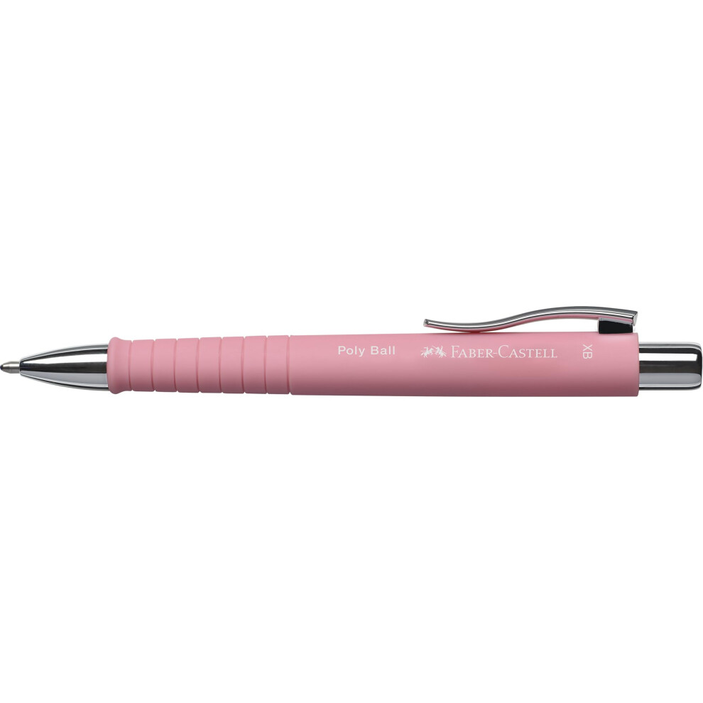 Faber-Castell Poly Ball Xb Ballpoint Pen - Rose
