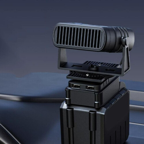 Portable Ceramic Space Heater 12V USB Rechargeable 2