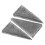 6Pcs Grey Iron Wedges for Wood Chopping Durable Splitting Tool Kit 3