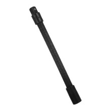 Flexibilné predĺženie zásuvky, čierny plast, sada 9,9 v 1