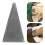 6Pcs Grey Iron Wedges for Wood Chopping Durable Splitting Tool Kit 11