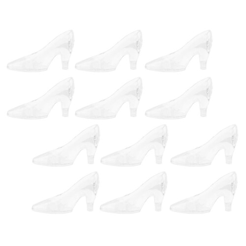 48Pièces Décorations Transparentes Chaussures Élégantes Pour Maison 1