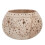 Coconut Shell Tealight Holder Coffee 10x7x7cm 1