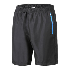Men's Athletic Shorts, Sports Gym Running Short Pants, Swimming Men's Boxer Shorts, Summer Thin Casual Beach, Cargo Casual Hiking Shorts Black M