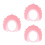 3Pièces Casquette Silicone Rose Bain Protège Oreilles 10