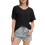 Γυναικεία Casual T-shirts με V λαιμόκοψη, κοντομάνικα, χαλαρή εφαρμογή, καλοκαιρινά, 2