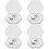 32Pièces Boîtiers Hexagonaux Argentés Pour Rangement 7