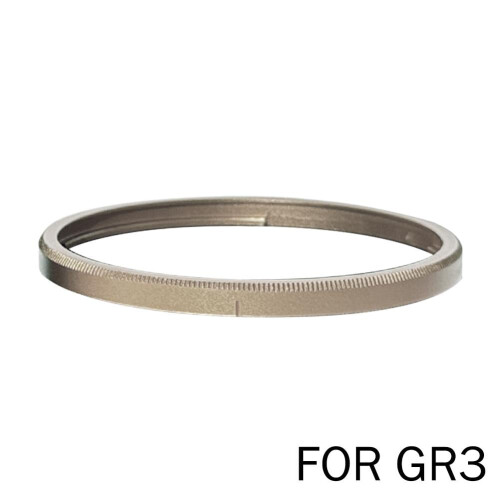 Για Ricoh GR3, Χρωματιστό μεταλλικό δακτύλιο φακού, Διακοσμητικό καπάκι φακού