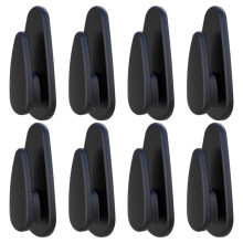 8 Pack ABS Car Hooks for Vehicles