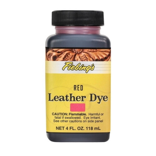 Fiebing's Leather Dye - Red / 4 oz