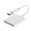 Lecteur de cartes SD/Micro SD compatible avec iPhone/iPad, double emplacement, Plug & Play, aucune application requise 1
