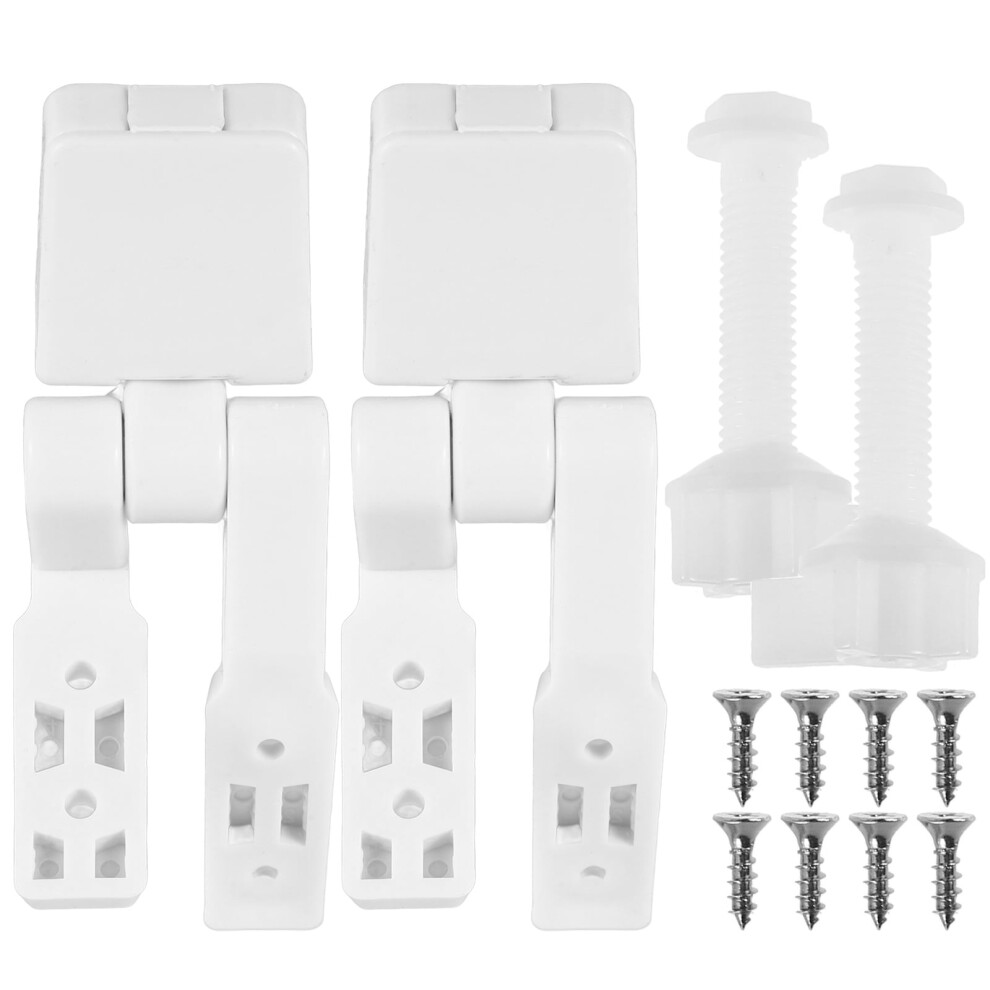 Toilet Seat Hardware 1 Pair Hinge Replacement Kit For Homeowners And Maintenance Staff 4.5X1.7x1.2in 9193271775775