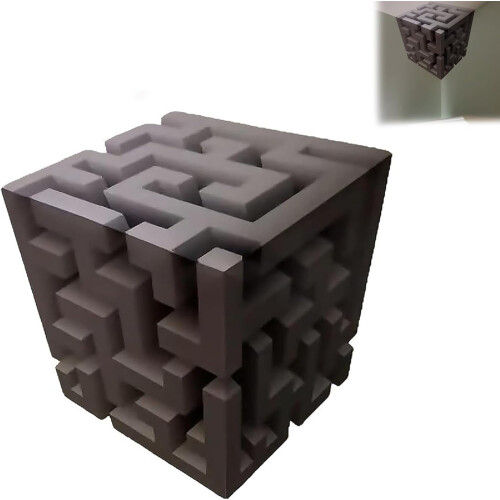 Impossible Corners 3D Wall Art Paper Sculpture
