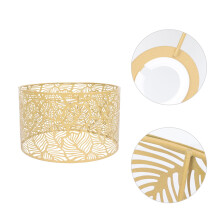 Golden Iron Lamp Shade 25 x 25 x 15 cm