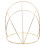 Couronne de cheveux, accessoire de coiffure traditionnel chinois 1