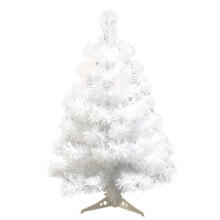 60cm White Artificial Christmas Tree with Stand