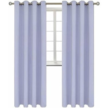 Room Darkening Curtains 95 Inches Long - Grommet Thermal Insulated Drapes Window Treatment Curtains for Bedroom, 2 Panels, 52 x 95 Inch, Lavander