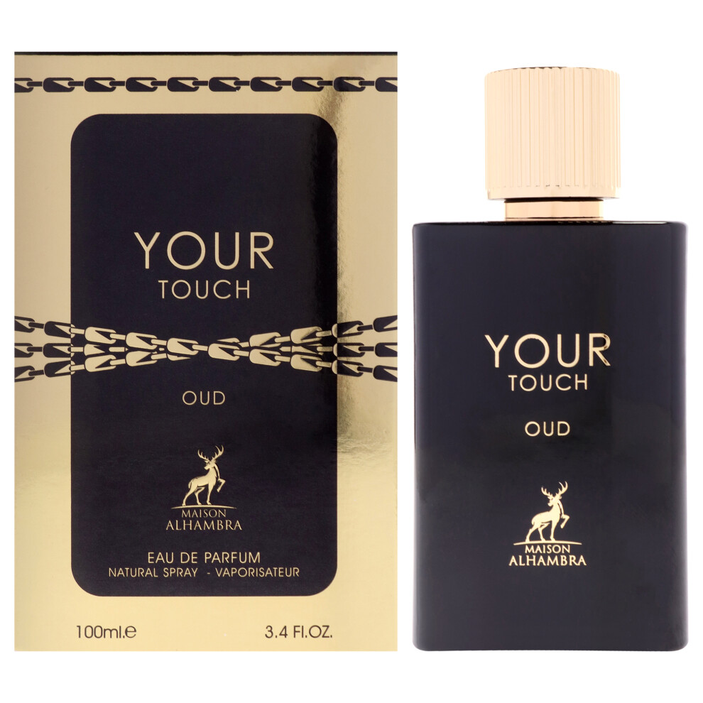 Maison Alhambra Amber/Pink Your Touch Oud By For Men - 3.4 Oz Edp Spray