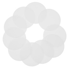 20 peças de placa difusora para luminária embutida, barreira de luz, difusor branco