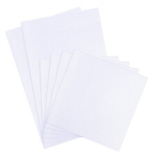 HEMOTON6PCS Handarbetsduk Korsstygn Broderi Canvas Vit