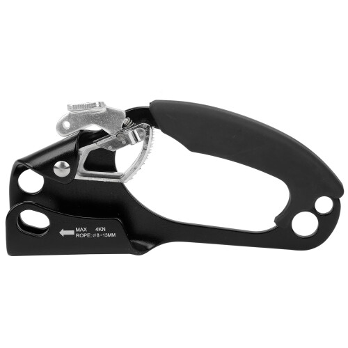 Ascensor de escalada para diestros – Aleación de aluminio, 8–13 mm