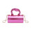 Γυναικεία τσάντα ώμου Clutch Tote από ακρυλικό σε ασημί χρώμα – Μοντέρνα τσάντα ώμου 1