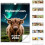 Ημερολόγιο τοίχου Highland Cow 12 μηνών 2026 1