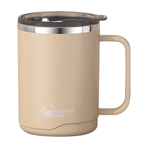 304 Ανοξείδωτο ποτήρι διπλού τοιχώματος 500ml με λαβή