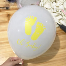 Zestaw wielokolorowych balonów lateksowych do dekoracji imprez idealny na baby shower, wesele i urodziny 10 szt. 2,8 g