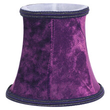 Abat-jour violet pour lustre (1 pièce) - 30,5 x 30,5 x 27,9 cm