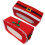 Red Christmas Tissue Box Cover – Fabric Decorative Case 1