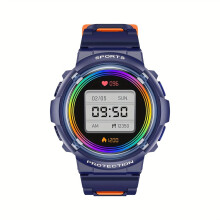 Smart Kids Watch: Outdoor Sports Tracker with Messaging, Weather Alerts & Step Counter – Compatible with Android & iPhone