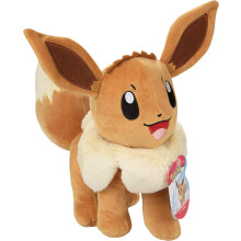 Oficiální plyšový Pokémon Eevee 12" – kompatibilní s Let's Go – měkká plyšová hračka na Valentýna a Velikonoce – věk 2+