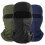 Passamontagna unisex in pile termico, nero 1