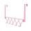 Pink Bow Over-Door Hanger with 5 Hooks 1