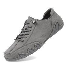Ediodpoh Breathable Orthopaedic Ergonomic Barefoot Shoes Low Top Men's Casual Short Boots for Everyday Comfort Mens Shoes Grey 38