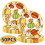 9-inch Pumpkin Fall Paper Plates – 50 Count 1