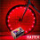 LED Bicycle Wheel Spoke Light for 1 Wheel, Red 1