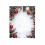 rideaux en polyester imprimés de flocons de neige de Noël 1