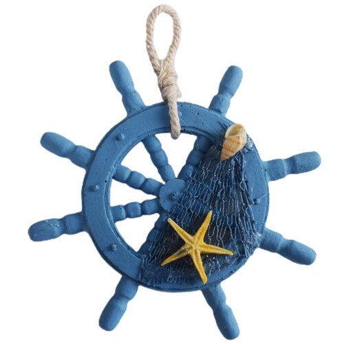 Wooden Ship Rudder Wall Decor 2