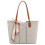 Bolsa feminina média com alça superior 1